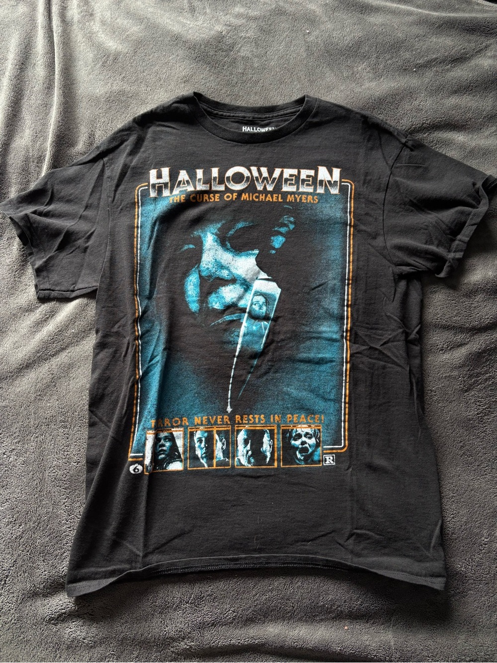 Halloween The Curse of Michael Myers Graphic Tee - Black